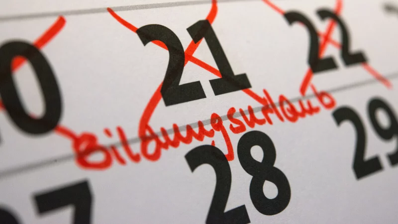 Bis zu f&uuml;nf Tage Bildungsurlaub pro Jahr stehen einem Arbeitnehmer zu. - &copy; picture alliance / dpa Themendienst