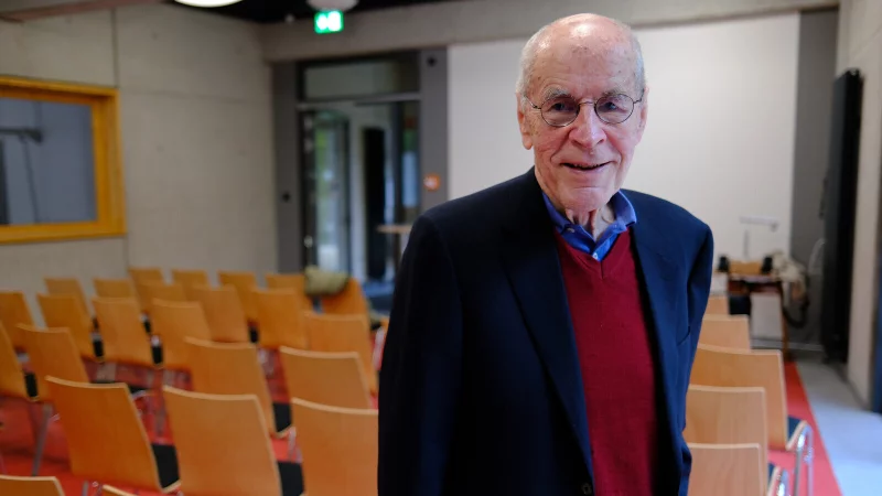 Referierte in Detmold und stellte die Ergebnisse seiner Studie vor: Christian Pfeiffer. - &copy; Sven Koch