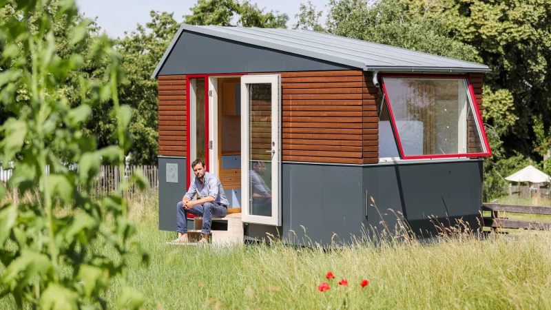 Tiny-Häuser sind eine Option für den schmalen Geldbeutel. Auch im Kreis Höxter interessieren einige Bauwillige dafür, während die Städte zurückhaltend eher reagieren.
Foto: dpa/Woitas - © picture alliance/dpa/dpa-Zentralbild