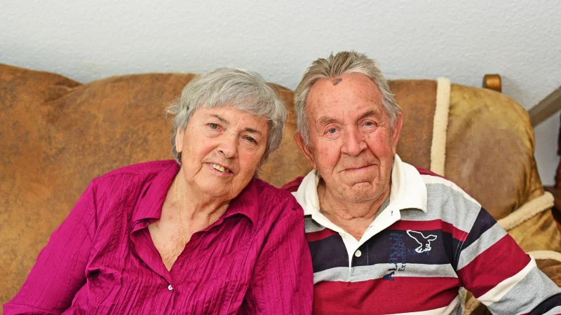 Sabine und Horst Schwarz feiern Diamantene Hochzeit. - © Nicole Ellerbrake