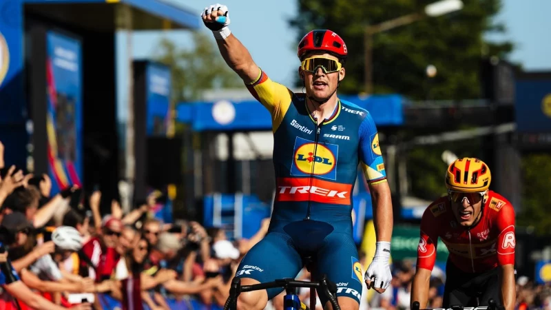 Die Lidl Deutschland-Tour wird am 21. und 22. August in Herford Station machen. Die bis zu 15 Kilometer lange Strecke durchs Stadtgebiet ist zeitweise f&uuml;r den Verkehr gesperrt. Das sorgt f&uuml;r Debatten. - &copy; deutschland-tour