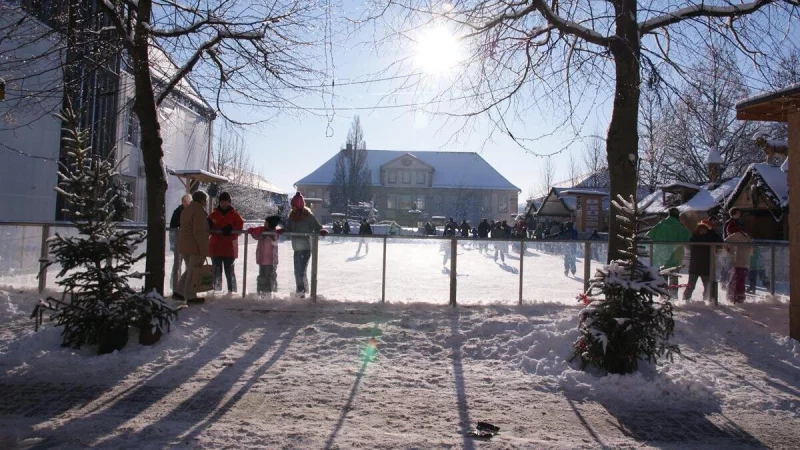 Die Eiswelt in Lemgo galt als Attraktion in ganz Lippe und darüber hinaus. In diesem Jahr könnte es ein Revival geben. - © Lemgo Marketing
