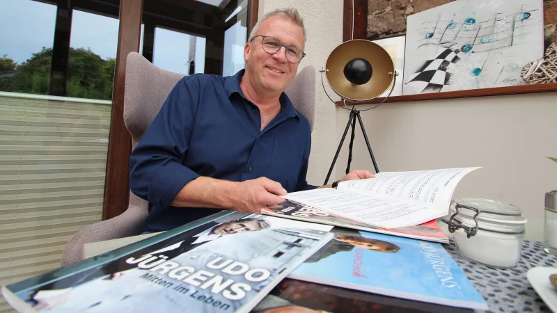 Ingo Dickewied, Bariton aus Wahmbeckerheide, verr&auml;t seine Top 5 von Udo J&uuml;rgens. - &copy; Jens Rademacher