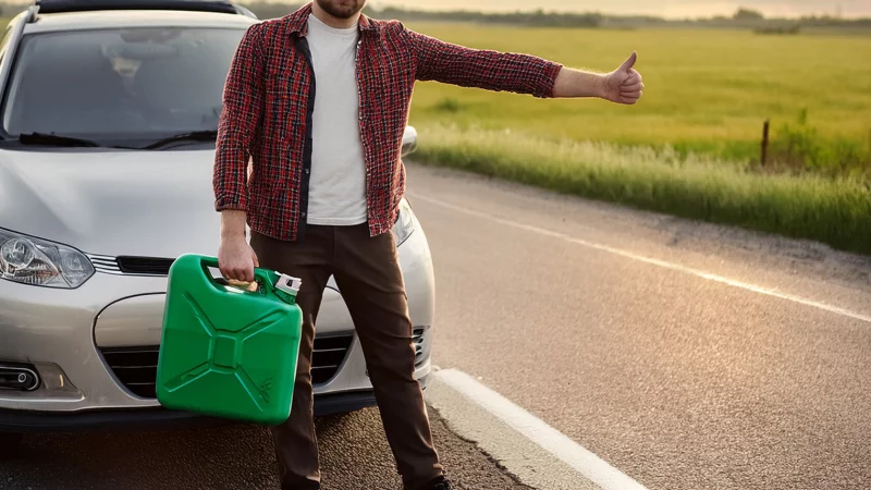 Sie stehen am Straßenrand und wirken hilfsbedürftig, in Wahrheit steckt dahinter aber eine Masche. - © KI-generiert