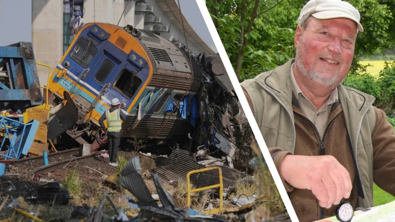 Bei dem Zugungl&uuml;ck im Norden Thailands in der Provinz Nakhon Ratchasima starben 32 Menschen, darunter auch Friedrich Eimertenbrink aus H&uuml;llhorst. - &copy; Sakchai Lalit/AP/dpa und Judith Gladow