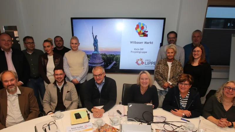 Die Wilbasen-Projektgruppe freut sich über einen gelungenen Austausch, der in Kürze weiter vertieft werden soll. - © Kreis Lippe