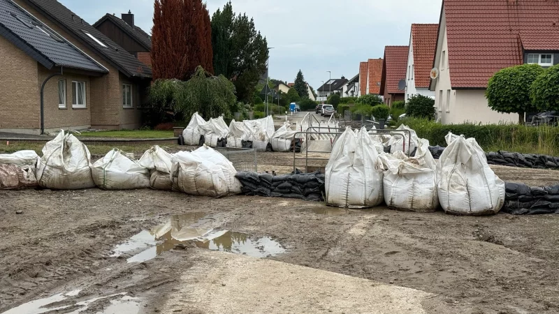 Die Spuren des Unwetters sind nicht zu übersehen. - © CDU Lage