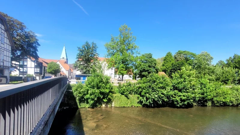 Am Lindenwall wird der Bega-Balkon entstehen, direkt gegen&uuml;ber von den Terrassen. - &copy; Katrin Kantelberg