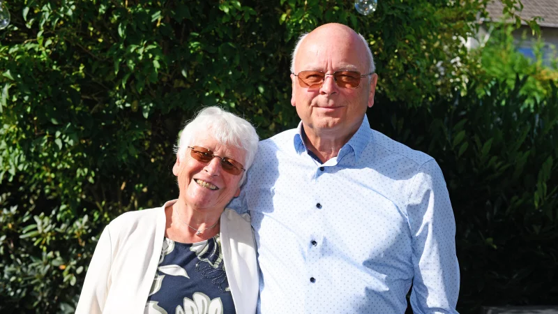 Feiern Goldene Hochzeit: Kornelia und Helmut Richter. - &copy; Nicole Ellerbrake