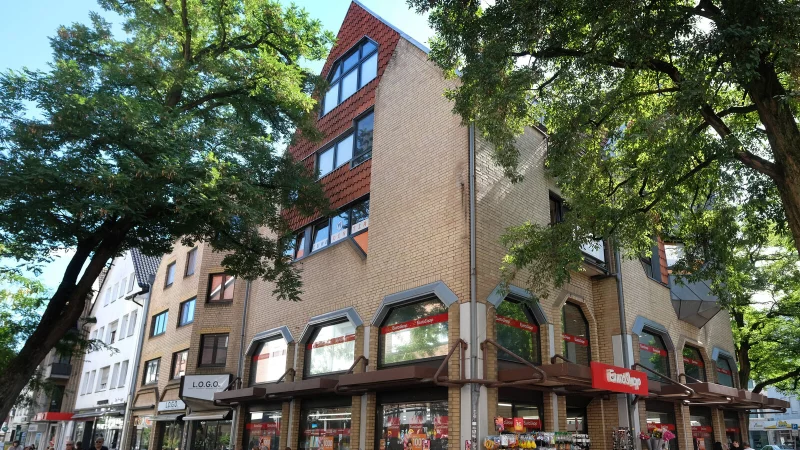 Schlie&szlig;t Ende Januar: Die Euro-Shop-Filiale an der Ecke Ecke K&ouml;nig-/M&uuml;nsterstra&szlig;e in G&uuml;tersloh. - &copy; Andreas Fr&uuml;cht