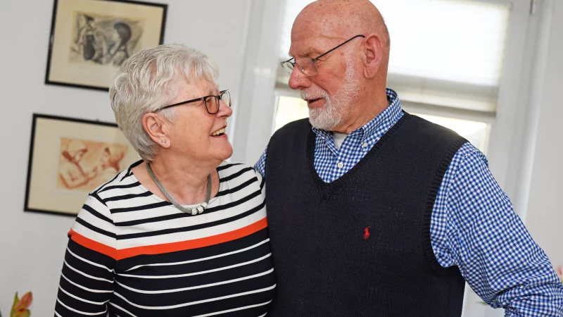 Erika und Rolf-Dieter Kl&ouml;pper feiern Diamantene Hochzeit. - &copy; Nicole Ellerbrake