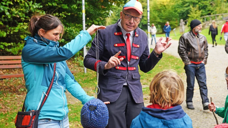 Buntes Familienfest am Hermann - auch Jens Heuwinkel war dabei. - &copy; Nicole Ellerbrake