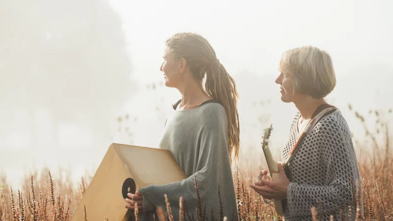 Das Duo a.mie gastiert in Holzhausen. - &copy; a.mie