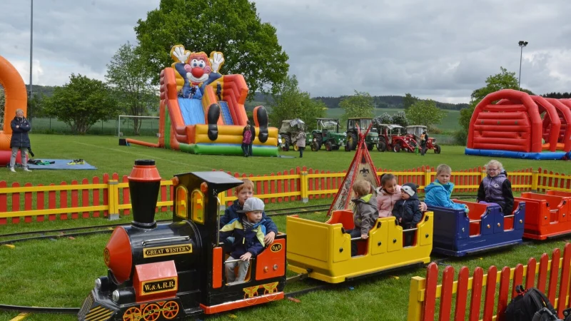 Das Pfingstsportfest samt Familientag hat beim FC Union Entrup eine lange Tradition, wie dieses Foto von 2016 zeigt. - © Tanja Watermann/Archivfoto