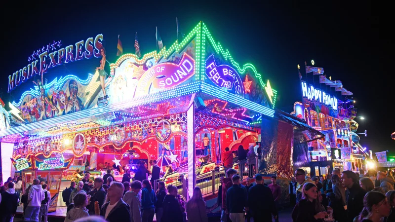 Spa&szlig; auf der Blomberger Stoppelfeldkirmes - &copy; Nicole Ellerbrake