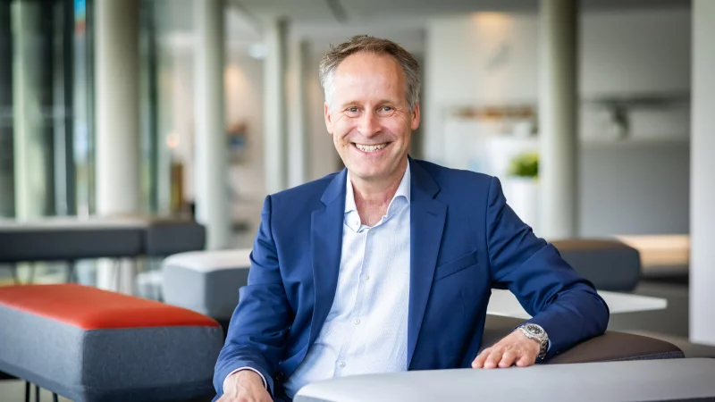 J&ouml;rg-Uwe Goldbeck leitet mit seinem Bruder Jan-Hendrik das gr&ouml;&szlig;te inhabergef&uuml;hrte Bauunternehmen Deutschlands. - &copy; Sarah Jonek