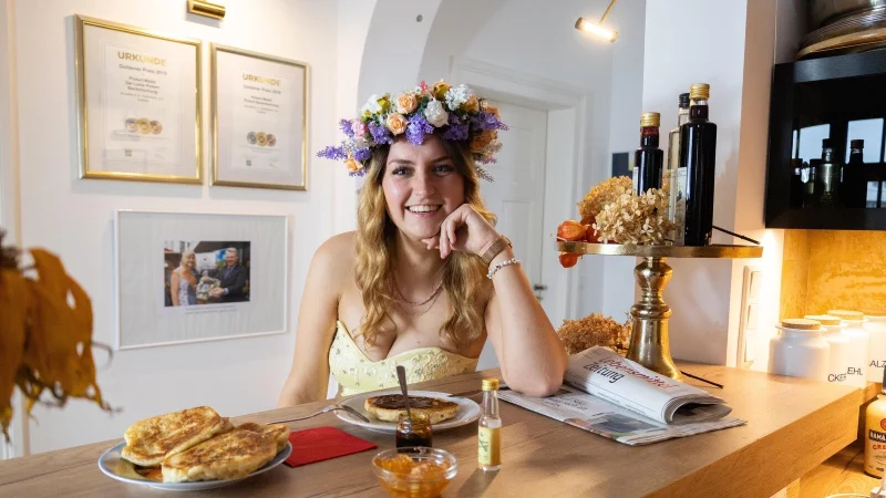 Mandy Isabel I. ist die designierte neunte Pickert-Prinzessin NRW. - © Denise Wilmbusse