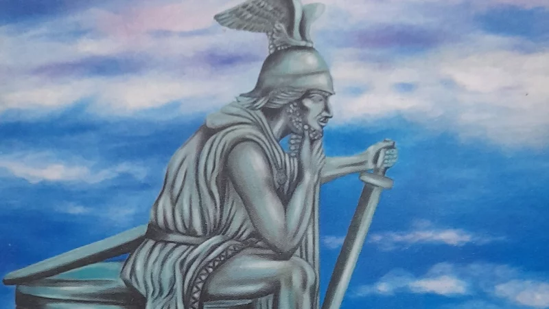 Hermann in Denkerpose. - © Heidrun Kluger-Klemme