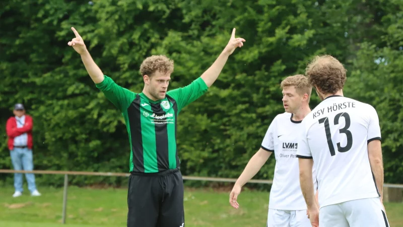Jerome Vanin ist einer der Top-Torjäger der Serie 2024/2025 der Kreisliga A Detmold gewesen. Die SG Belle-Cappel-Leopoldstal spielt künftig in der Bezirksliga. - © Sebastian Lucas