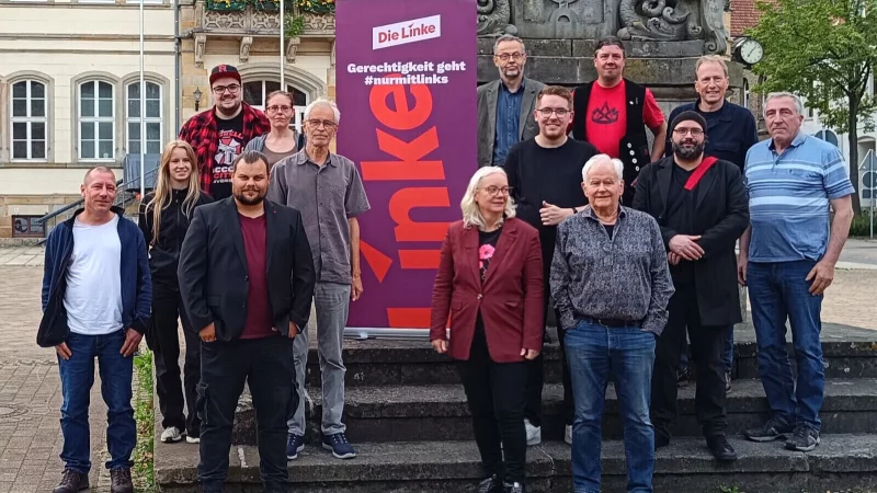 Das Horn-Bad Meinberger Team der Partei "Die Linke" f&uuml;r die Kommunalwahl 2025 - &copy; Die Linke