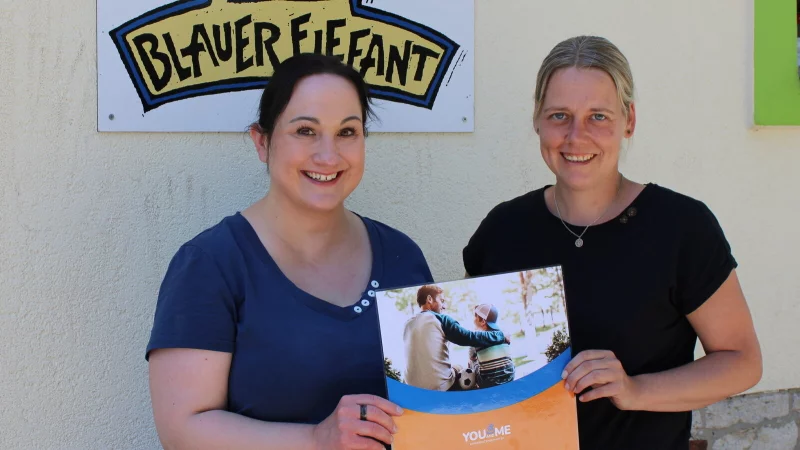 Stephanie Knape (links) und Anna Lena Beermann haben das Projekt ins Leben gerufen. - © Lorraine Brinkmann