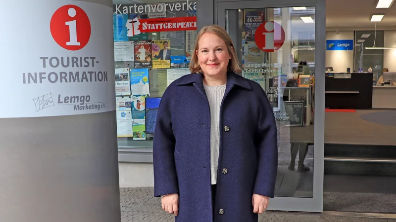 Karolin Saak ist die neue Gesch&auml;ftsf&uuml;hrerin von Lemgo Marketing. - &copy; Lemgo Marketing