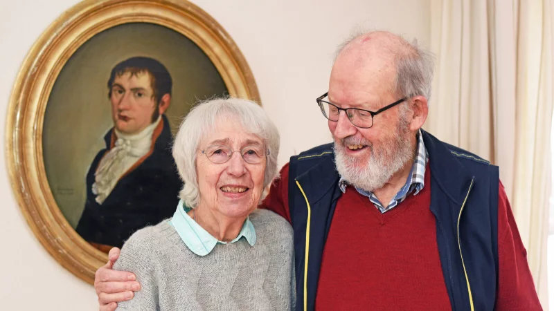Ute und J&uuml;rgen D&ouml;hl feiern Diamantene Hochzeit. - &copy; Nicole Ellerbrake