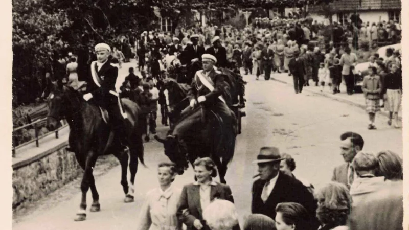 Ein Blick in die Vergangenheit: historisches Foto vom Schützenfest des Schützenvereins Lüdenhausen. - © Schützenverein Lüdenhausen