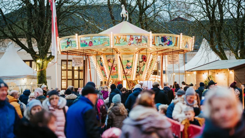 Im Kurpark Bad Meinberg wird's vorweihnachtlich. - © Gesundtourismus