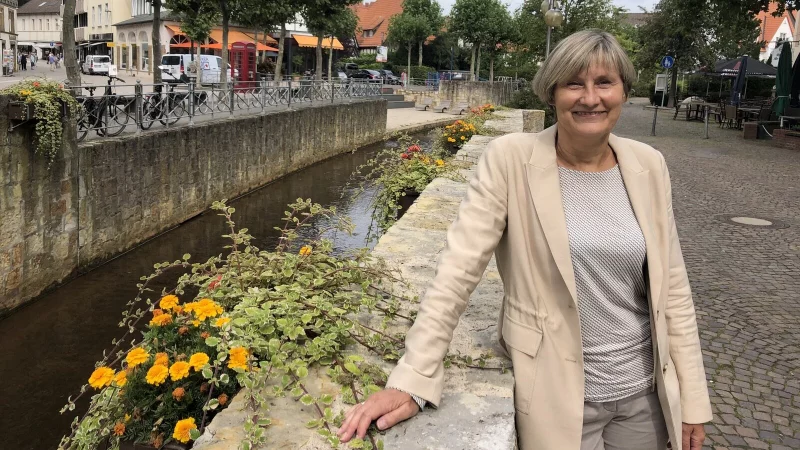 Christine Fanenbruck an der Salze. (Archiv) - © Thomas Reineke