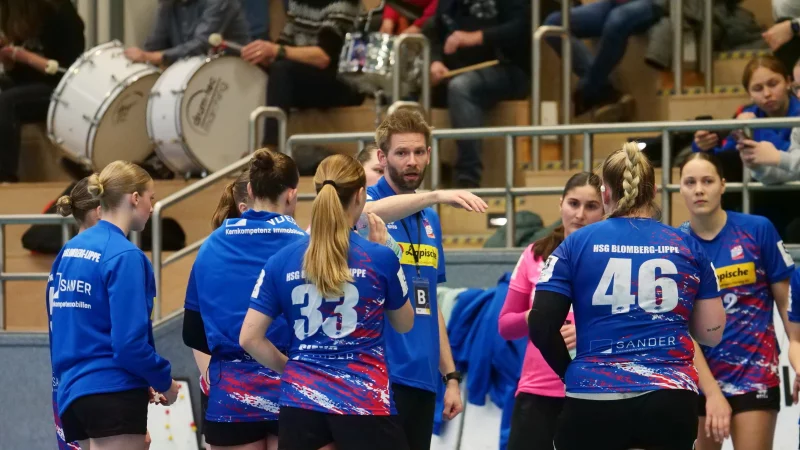 Ruben Voßhans geht in seine vierte Drittligasaison mit der HSG Blomberg-Lippe II. - © Jörg Hagemann