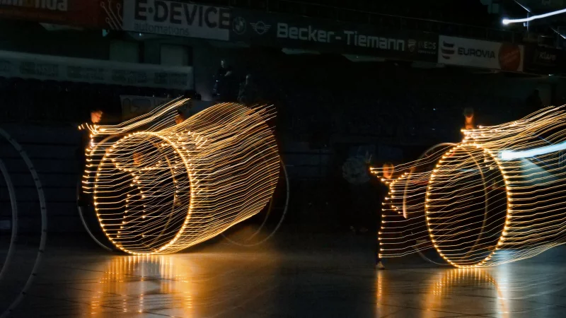 Spektakul&auml;res bot die Rh&ouml;nradabteilung des VfL Schlangen. - &copy; J&ouml;rg Hagemann