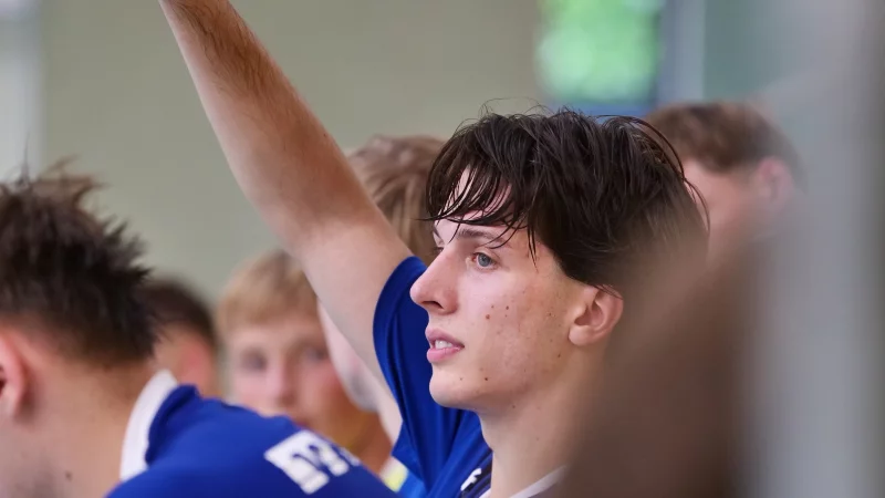 Benjamin Br&ouml;hl freut sich aufs erste Heimspiel in der Horatec-Arena. - &copy; J&ouml;rg Hagemann