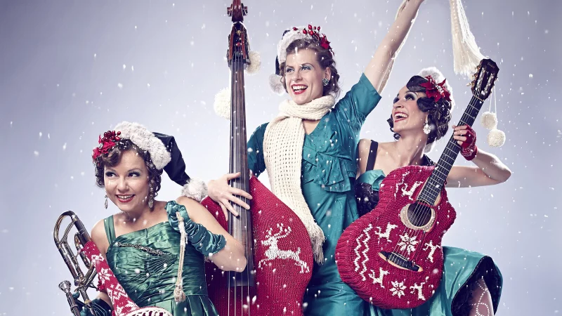 ngelsgleiches Damentrio Zucchini Sistaz bringt am 30. November 2025 in der Konzerthalle Bad Salzuflen Weihnachtslieder und Swing auf die B&uuml;hne. - &copy; Peter Wattendorff