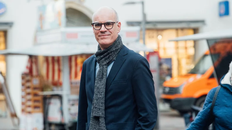 Dr. Burhard Pohl hat die Fraktion der Gr&uuml;nen 16 Jahre geleitet. - &copy; Britta Stricker