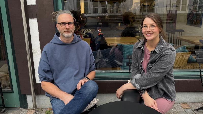 Oliver Grote und Sarah-Janine Westerheide wollen das Konzept der "Komplizen" in Bad Salzuflen etablieren. - &copy; Oliver Grote
