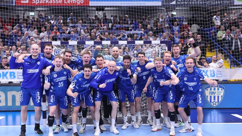 TBV Lemgo Lippe gewinnt gegen die SG Flensburg-Handewitt in der Phoenix-Contact-Arena. - © Paul Cohen