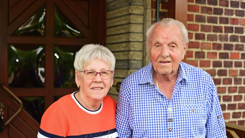 Jutta und Martin Kropp feiern Diamantene Hochzeit. - © Nicole Ellerbrake