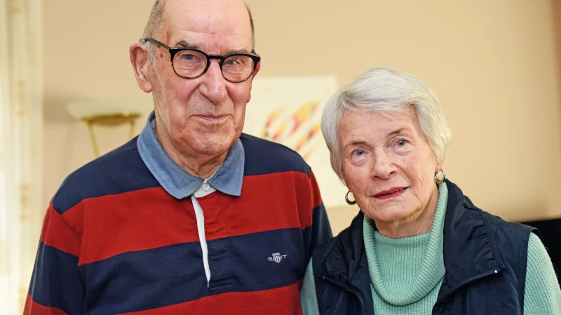 Helmut und Margot Griebel feiern Eiserne Hochzeit. - &copy; Nicole Ellerbrake