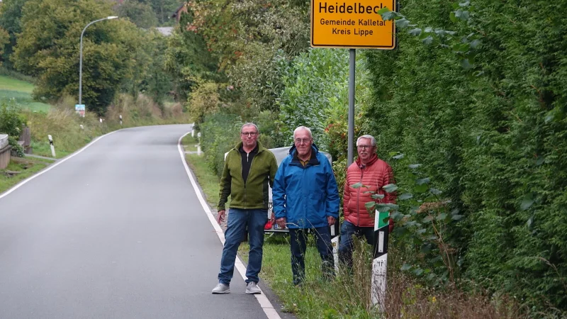 Kümmern sich: Rainer Korf, Bernd Krüger und Karl-Heinz Ridder. - © Axel Bürger