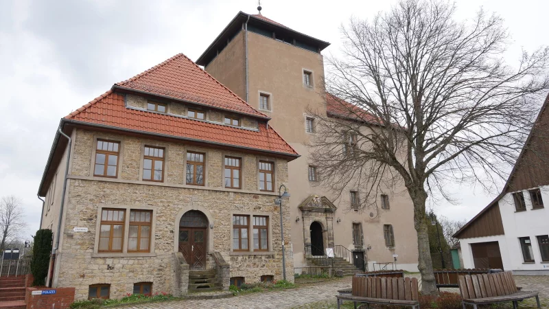 In der Burg Horn m&ouml;chte der Heimatverein an die Traditionskrimes Kl&auml;schen erinnern. - &copy; Jost Wolf