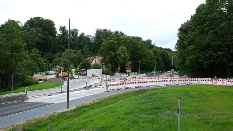 Der Kreisel ist nach wie vor im Bau - doch wie soll er k&uuml;nftig aussehen? - &copy; Sven Koch