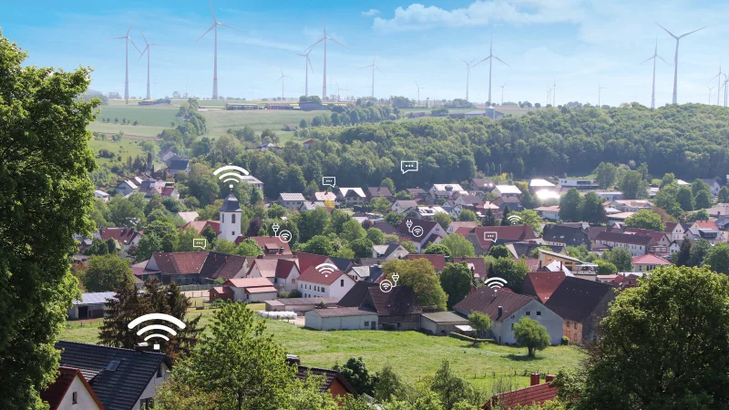 Vorreiter in der Digitalisierung auf dem Land: Etteln im Kreis Paderborn gilt als weltweit smarteste Kommune. - &copy; Ulrich Ahle/gotoMedia