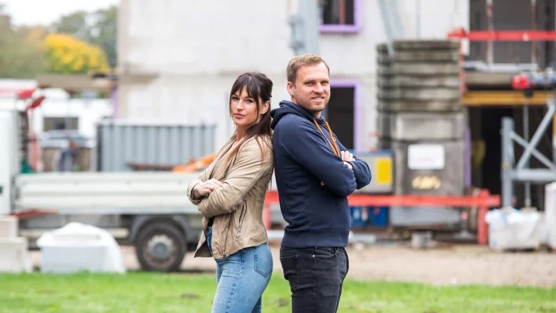 Susan und Tom Droste verwirklichen ein neues Bauprojekt im Kreis Gütersloh. - © Andre Schneider