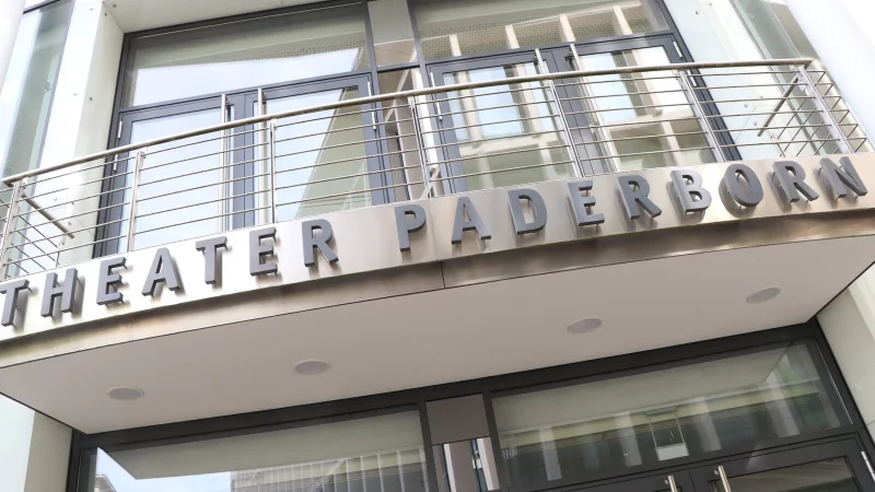 Beim Theater Paderborn ist am Sonntagabend eine Droh-Mail eingegangen. - &copy; Holger Kosbab