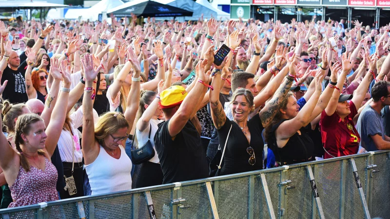 Das Publikum feierte beim "Lippe Open Air" in diesem Jahr. - &copy; Archivfoto: Nicole Ellerbrake