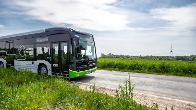 Einer der neuen E-Busse der Stadtwerke. (Symbolfoto) - © Stadtwerke Bad Salzuflen