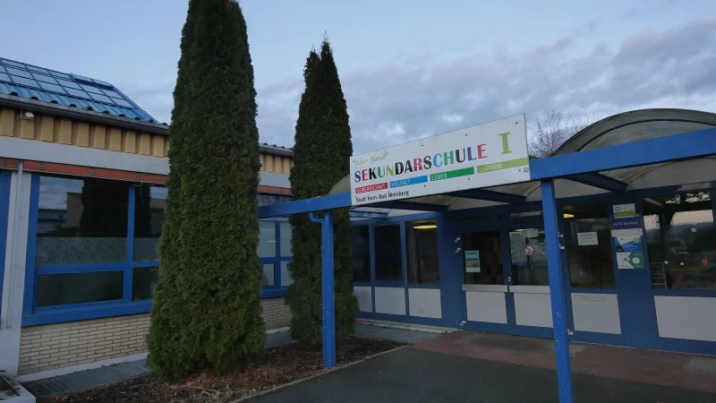 Die Sekundarschule in Horn braucht einen neuen Schulleiter. - &copy; Archivfoto: Jost Wolf