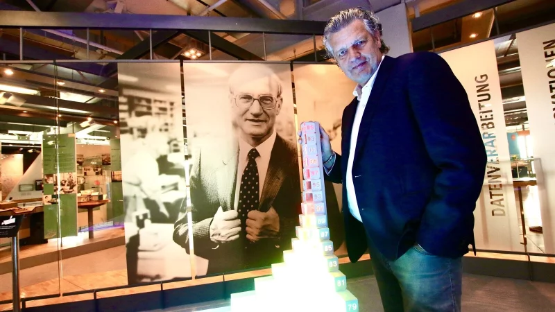 Martin Nixdorf ist der &auml;lteste Sohn des Paderborner Computerpioniers Heinz Nixdorf. Seinen Vater hat er vor dessen Tod besonders intensiv erlebt. - &copy; Rajkumar Mukherjee