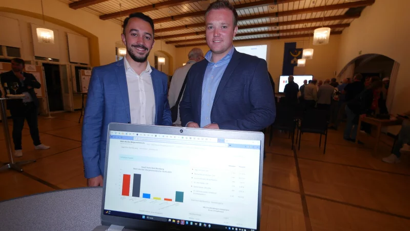 Celil Celik (SPD) oder Michael Ruttner (CDU): Wer soll B&uuml;rgermeister von Horn-Bad Meinberg werden? Beide treten am 28. September in der Stichwahl gegeneinander an. - &copy; Jost Wolf